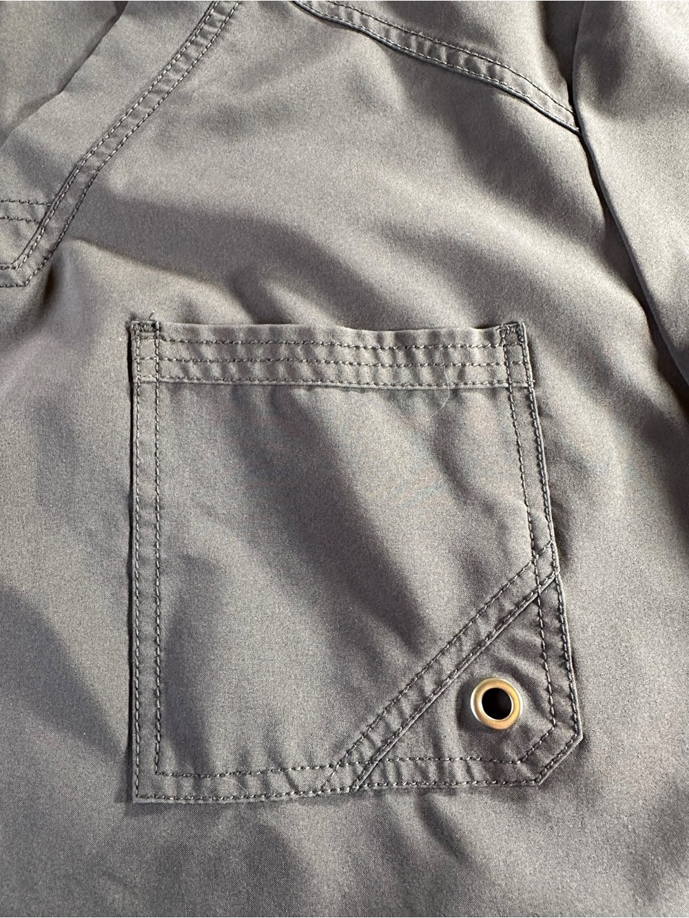 Cherokee Infinity Men's Gray Casual Scrub Top XL - Picture 4 of 13